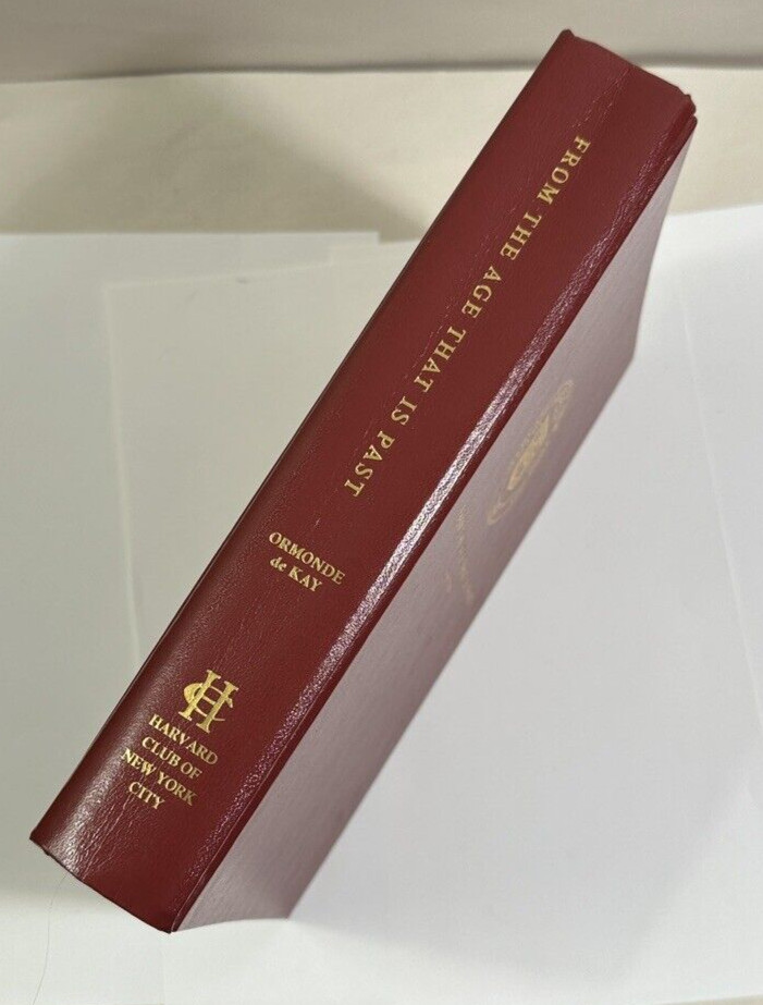 From the Age That Is Past : Harvard Club of New York City - First Ed. HC - Image 6
