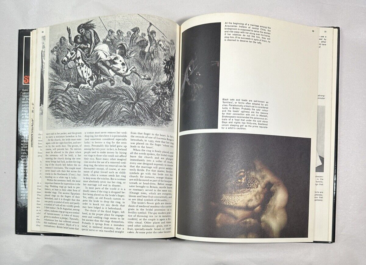 Magic and Superstition - Douglas Hill 1968 Hardcover Dust Jacket 1st Printing - Image 4