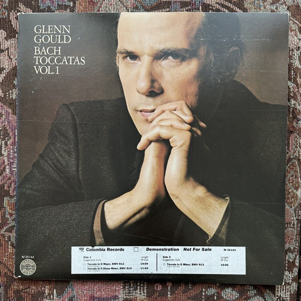 Glenn Gould - Bach Toccatas Vol. 1 - Columbia Masterworks M 35144 - Image 1