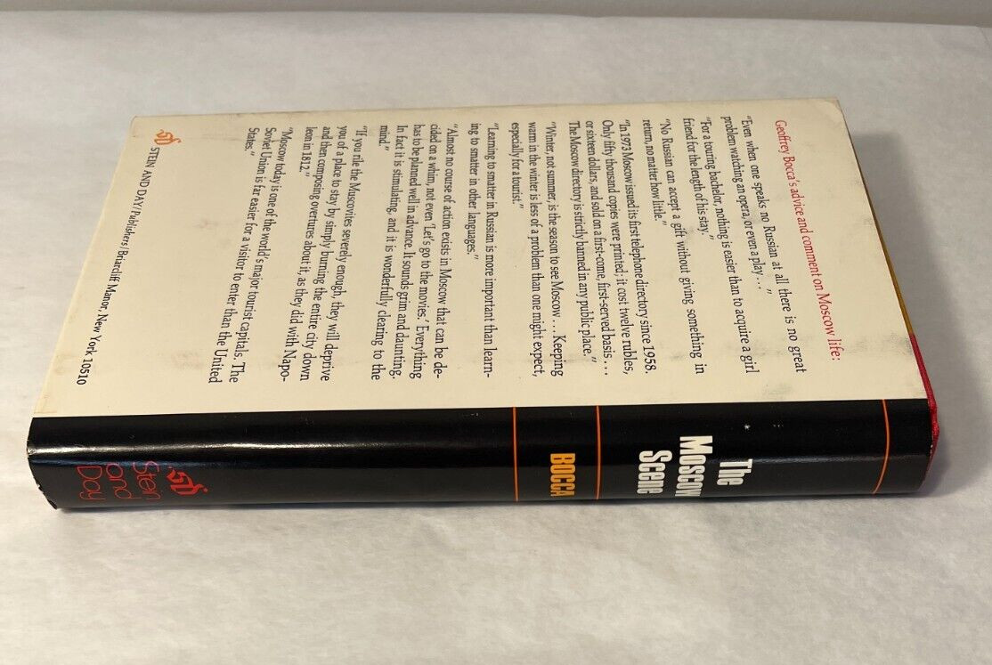 THE MOSCOW SCENE By Geoffrey Bocca - Hardcover - Image 3