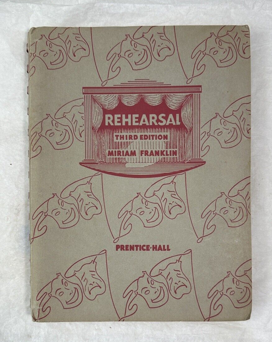 Miriam Franklin REHEARSAL - Third Edition - Prentice-Hall, 1950
