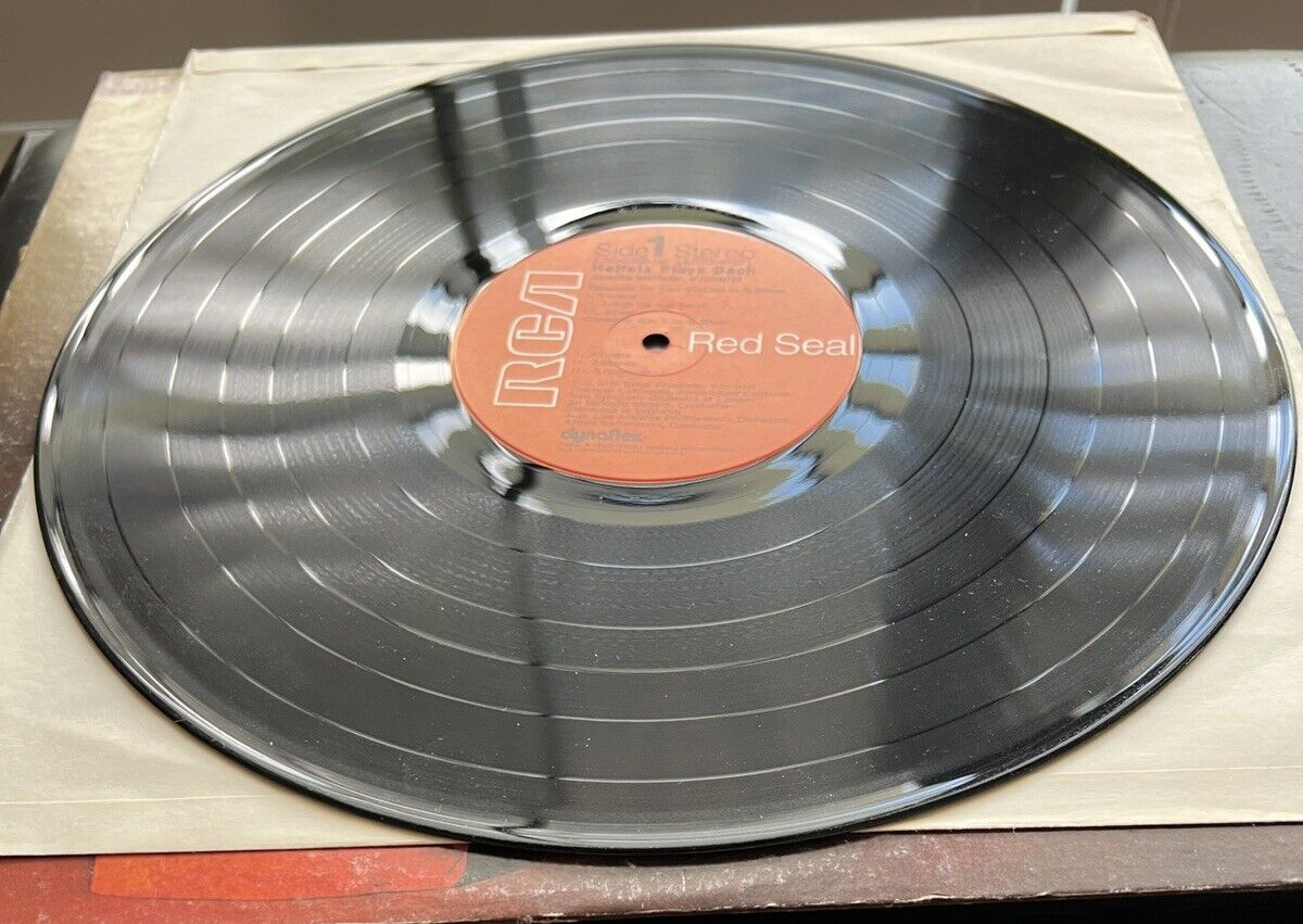 Jascha Heifetz Plays Bach - Erick Friedman - RCA LSC-3266