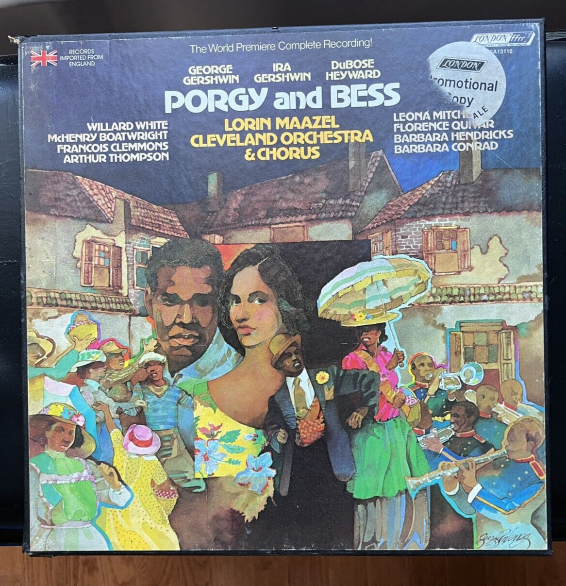 George Gershwin - Porgy And Bess - Cleveland Orchestra, Lorin Maazel – OSA 13116 - Image 1