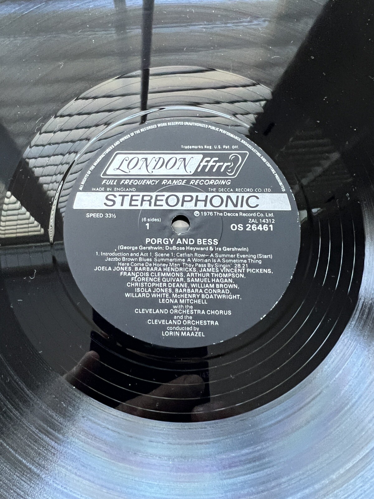 George Gershwin - Porgy And Bess - Cleveland Orchestra, Lorin Maazel – OSA 13116 - Image 6