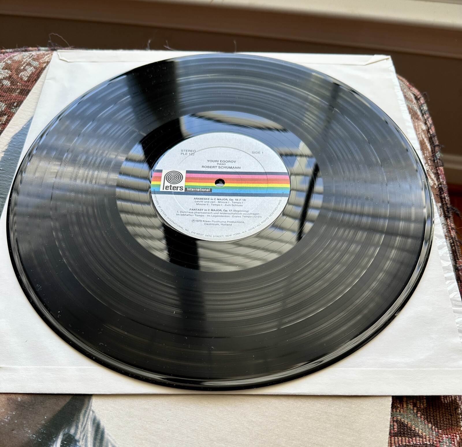 Robert Schumann Fantasy in C Op. 17 – Arabesque Op. 18 - Youri Egorov - PLE 122 - Image 3