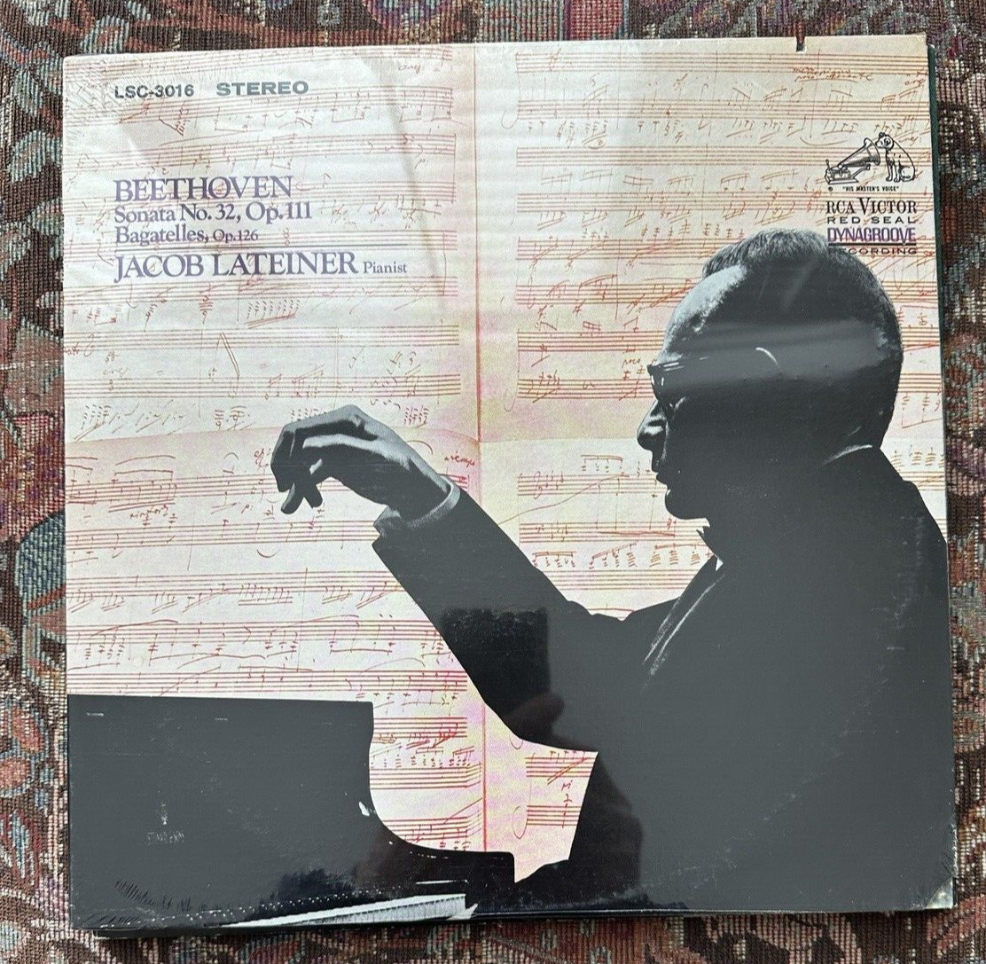 SEALED: Jacob Lateiner - Beethoven: Sonata No. 32, Op. 111 / Bagatelles, Op. 126