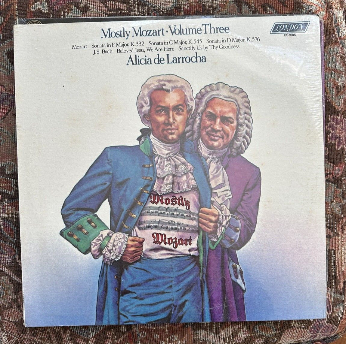 SEALED: Alicia de Larrocha - Mostly Mozart Volume Three