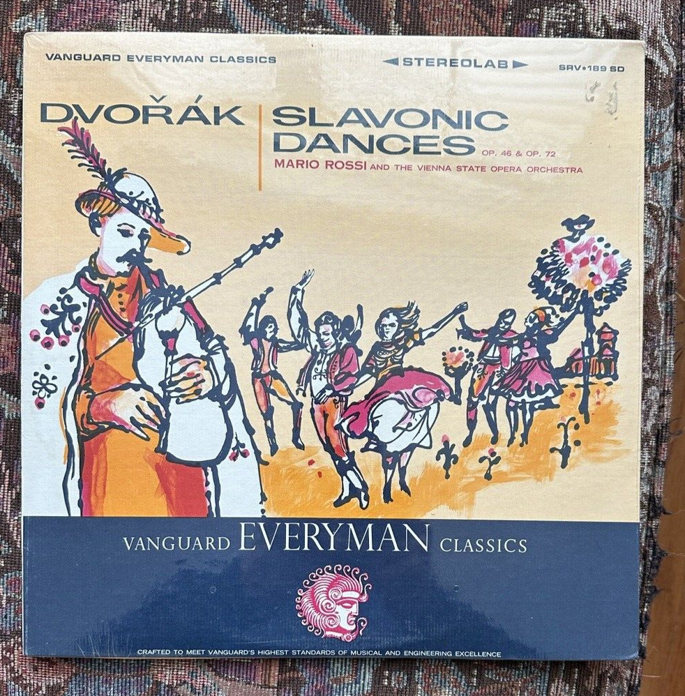 SEALED: Dvorak Slavonic Dances - Mario Rossi, Vienna State Opera Orch. SRV-189SD