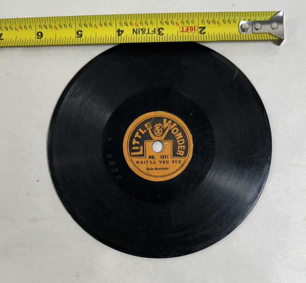 Little Wonder 78 rpm - Wait'll You See No. 1271 - Male Quartette - Image 2