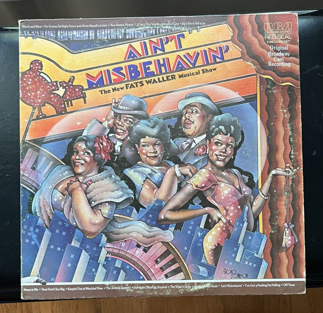 Ain't Misbehavin' Original Broadway Cast - RCA Red Seal – CBL2-2965 - Image 1