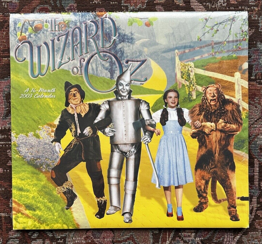 Three New Wizard of Oz Calendars:  2001, 2003, 2010 - New Sealed in Plastic - Image 3
