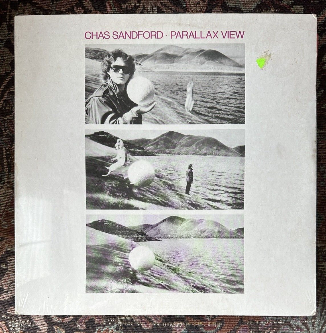 SEALED: Chas Sandford Parallax View Elektra Records E1-60110