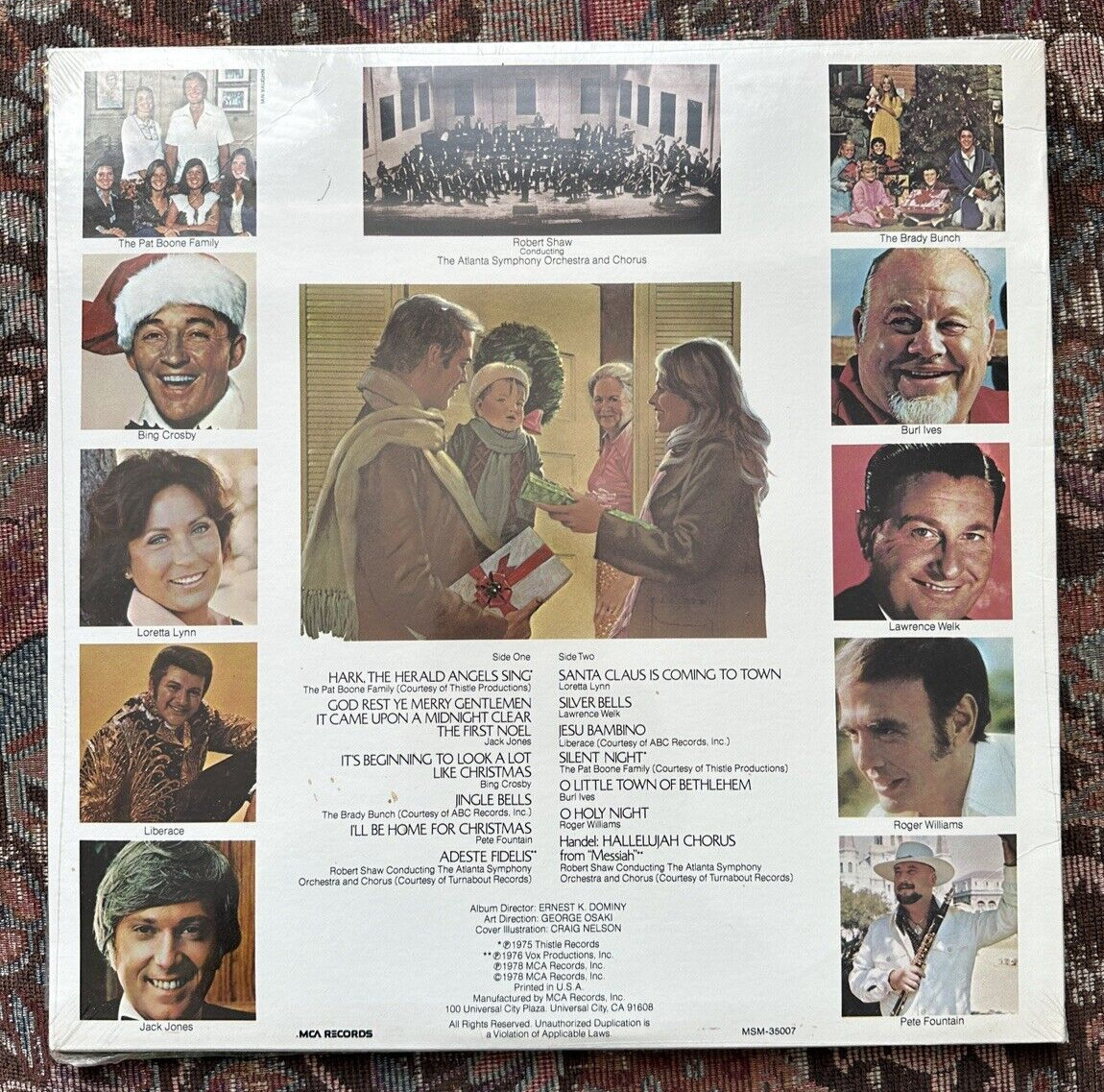 SEALED: Home For The Holidays - MCA Records MSM-35007 - Image 1