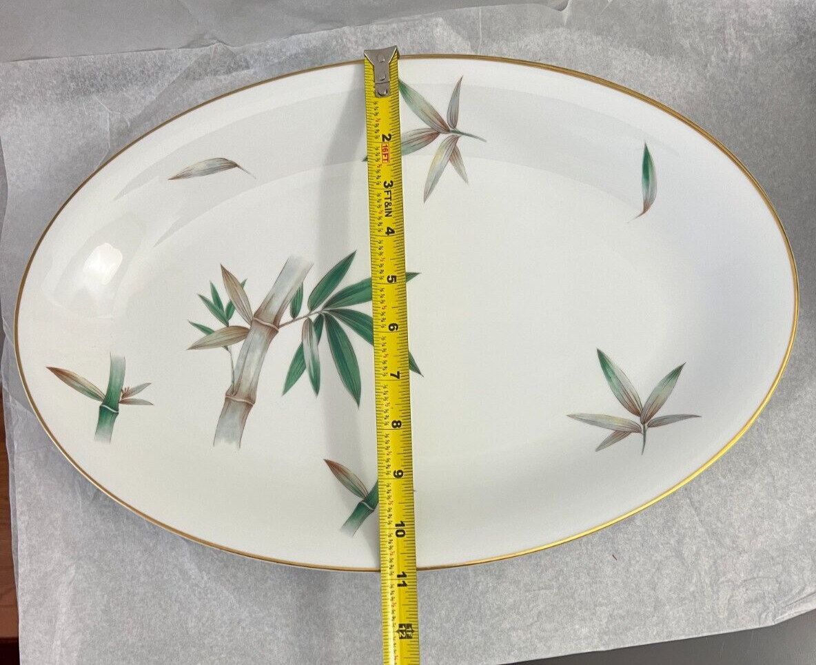 Noritake Fine China Canton #5027 Oval Platter 16" by 11" - Pristine - Image 2