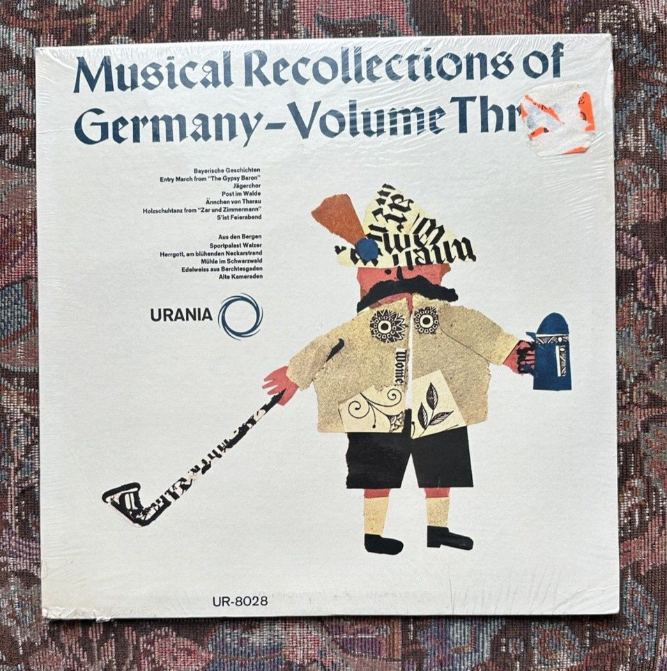 SEALED:  Musical Recollections Of Germany - Volume Three - Urania UR-8028