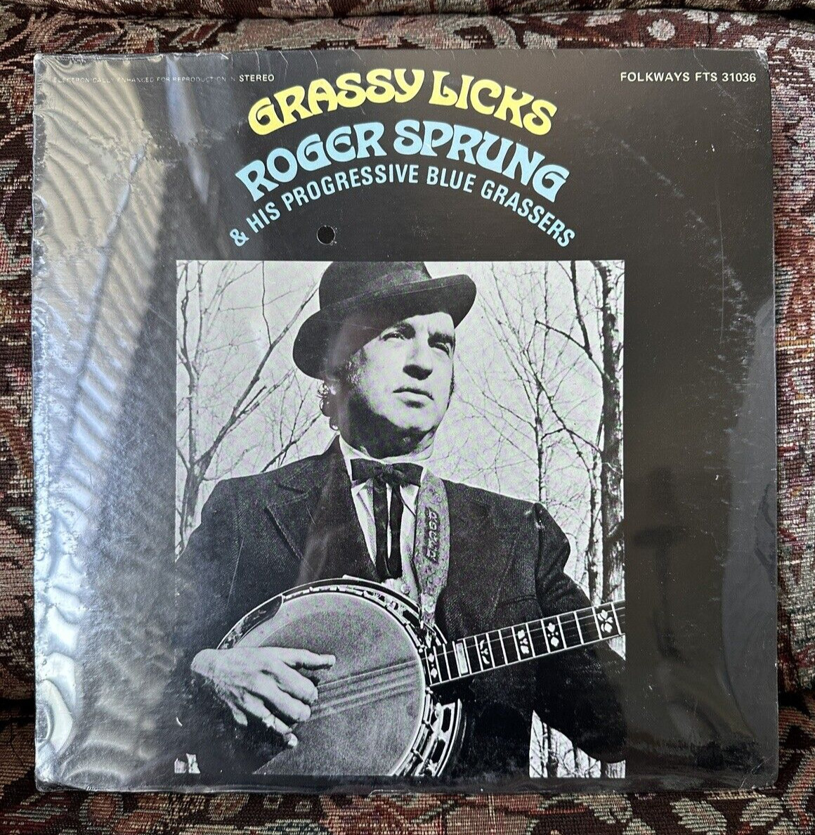 SEALED: Roger Sprung & His Progressive Blue Grassers - Grassy Licks