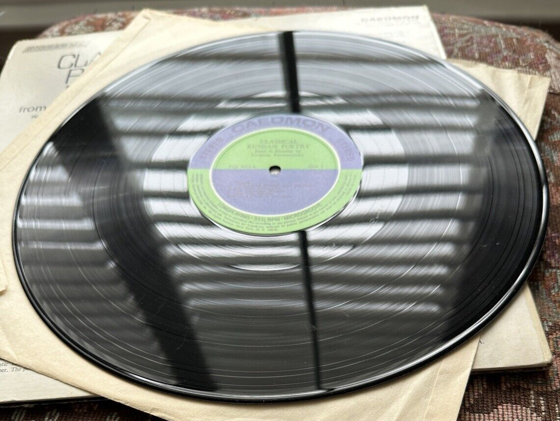 Classical Russian Poetry Caedmon TCP 2036 - Yevtushenko and Carnovsky - Image 6