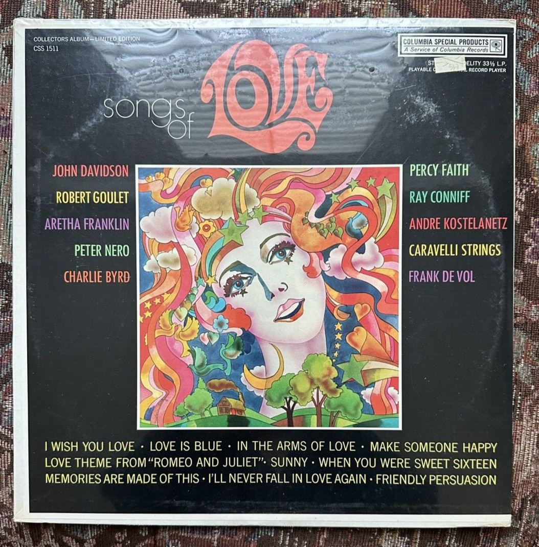 SEALED: Songs Of Love - Columbia Special Products – CSS 1511