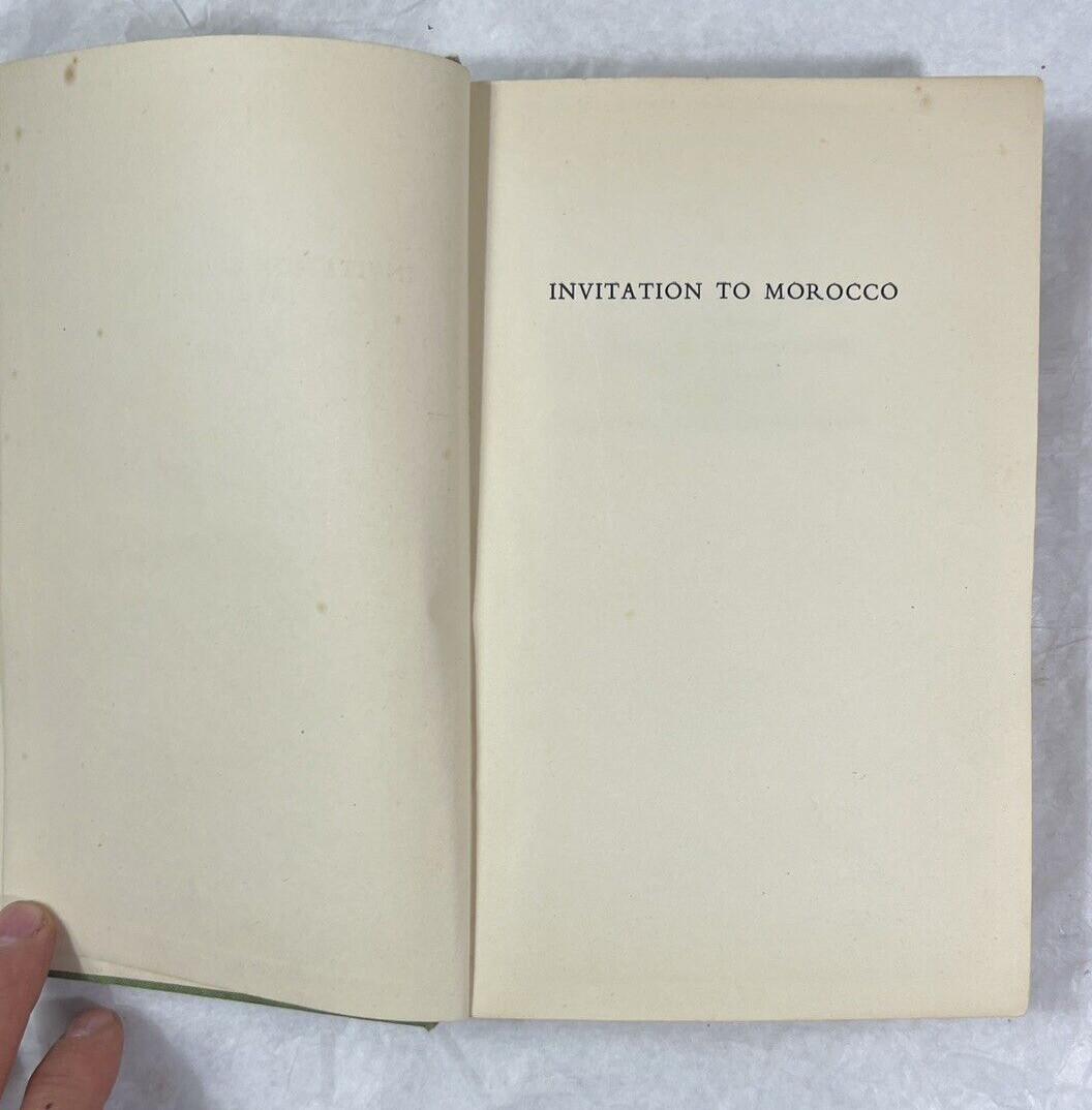 Rom Landau - Invitation to Morocco - 1950 First Edition - Faber & Faber Ltd. - Image 2