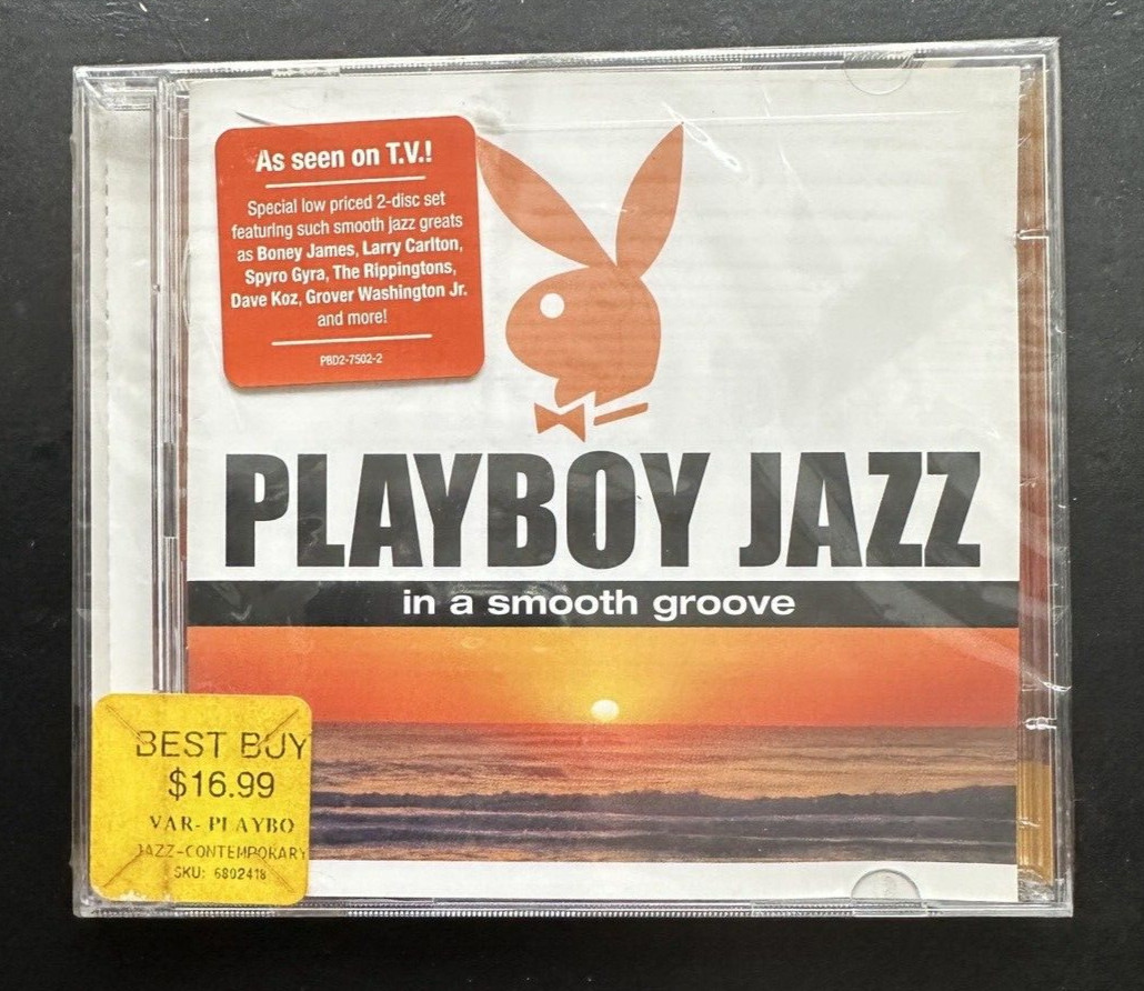 SEALED: In A Smooth Groove -Playboy Jazz - PBD2-7502-2
