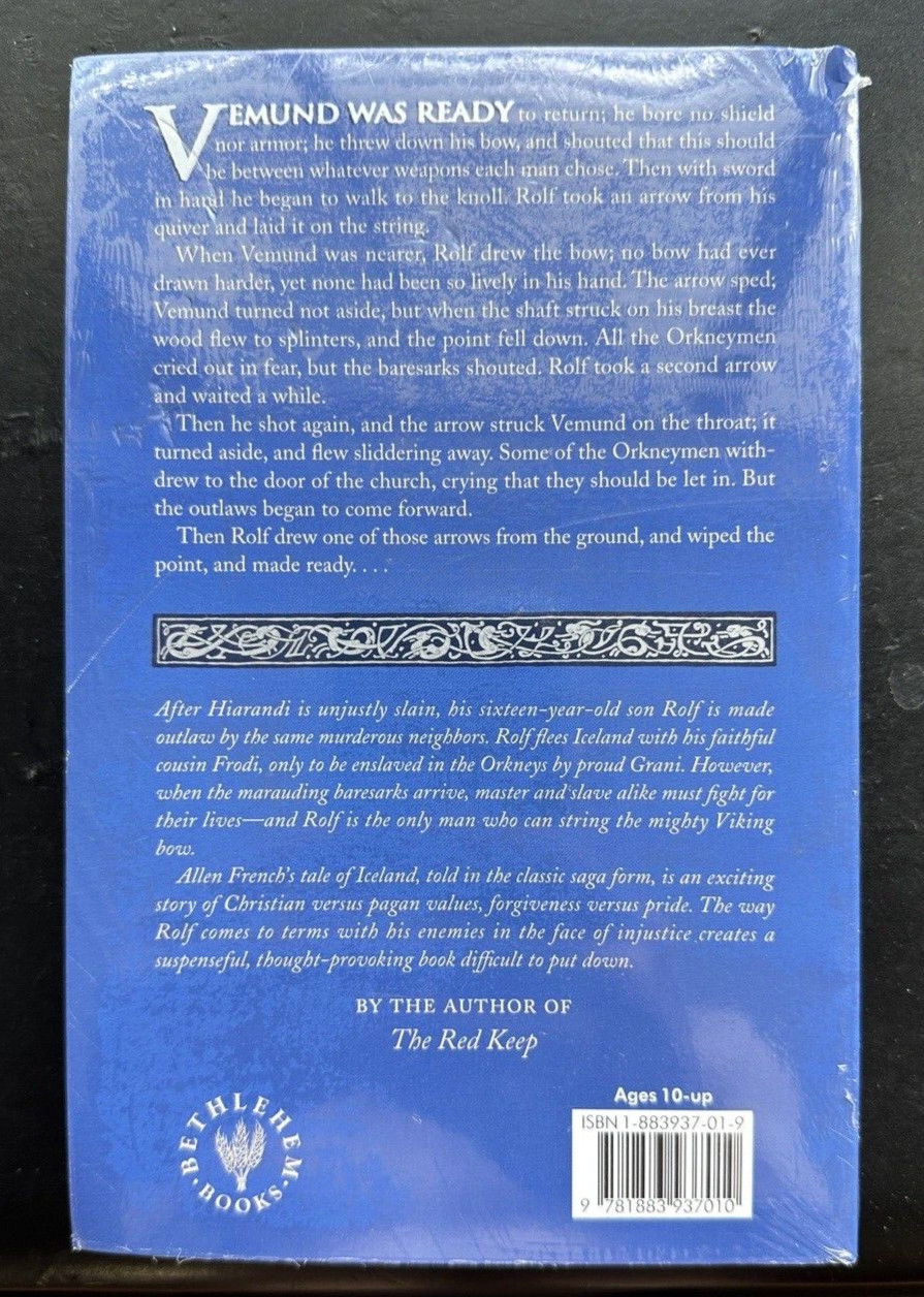 SEALED: Story of Rolf and the Viking Bow - Paperback - Allen B French - Image 1