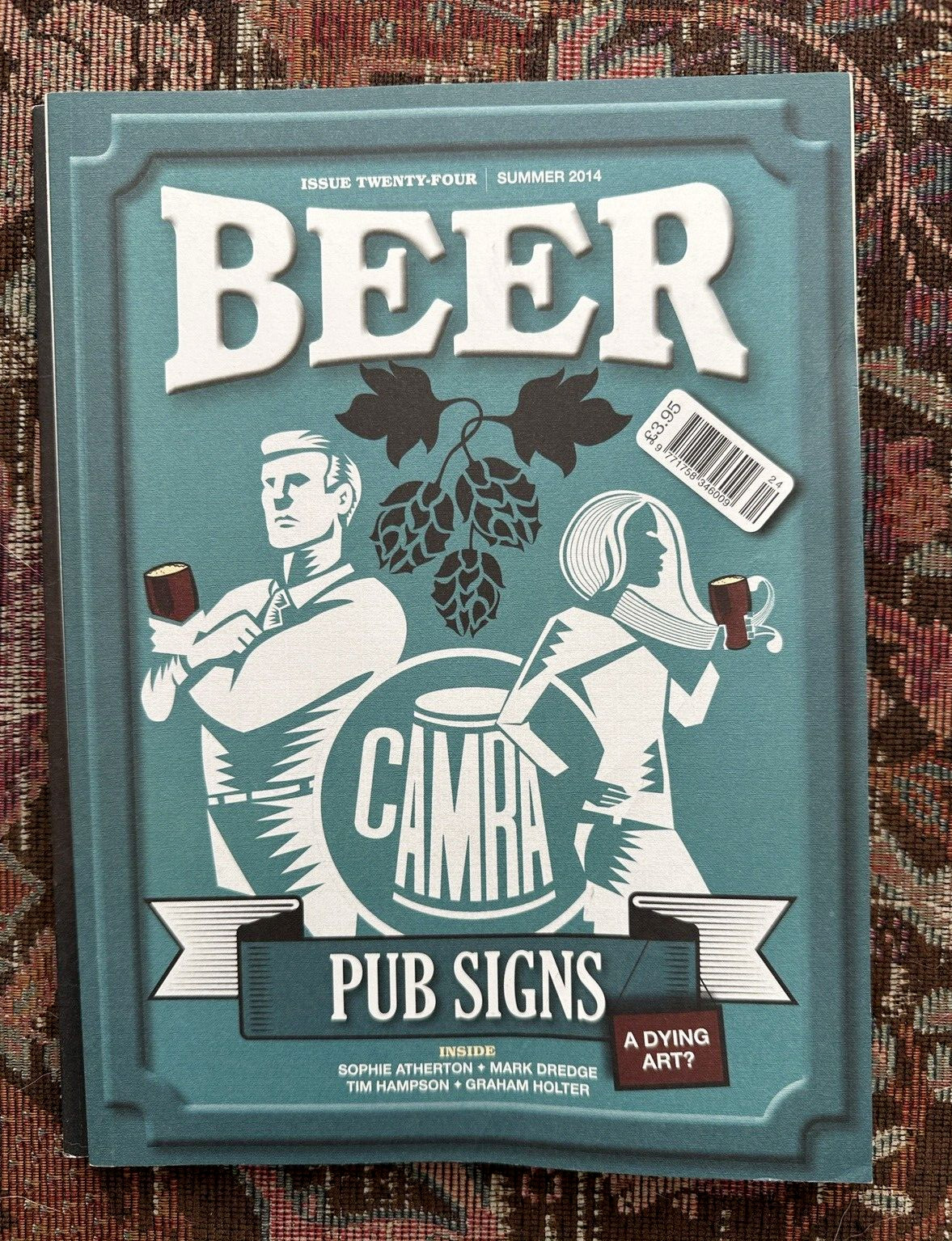 Four Issues of "Beer" Magazine, UK Publication - 2012, 2013, 2014 - Breweriana - Image 3