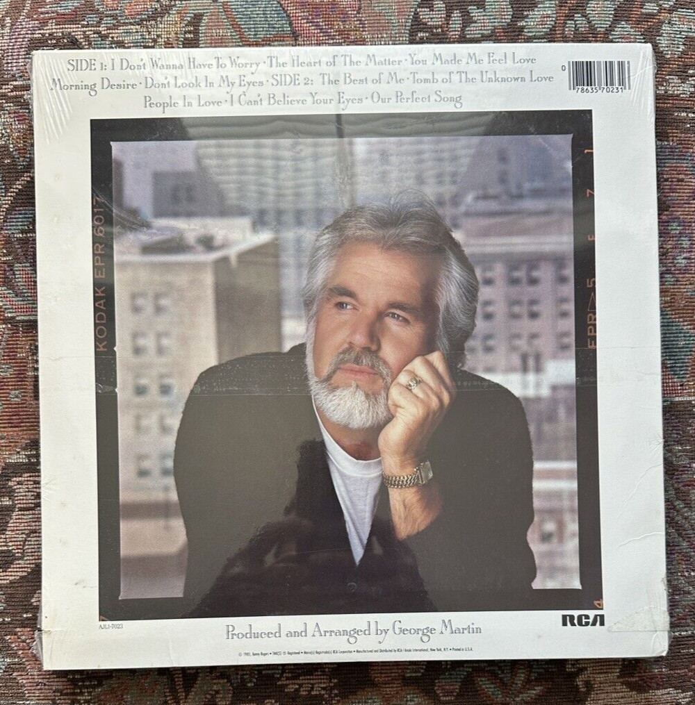 SEALED: Kenny Rogers -  The Heart of the Matter - AJL1-7023 - Image 1