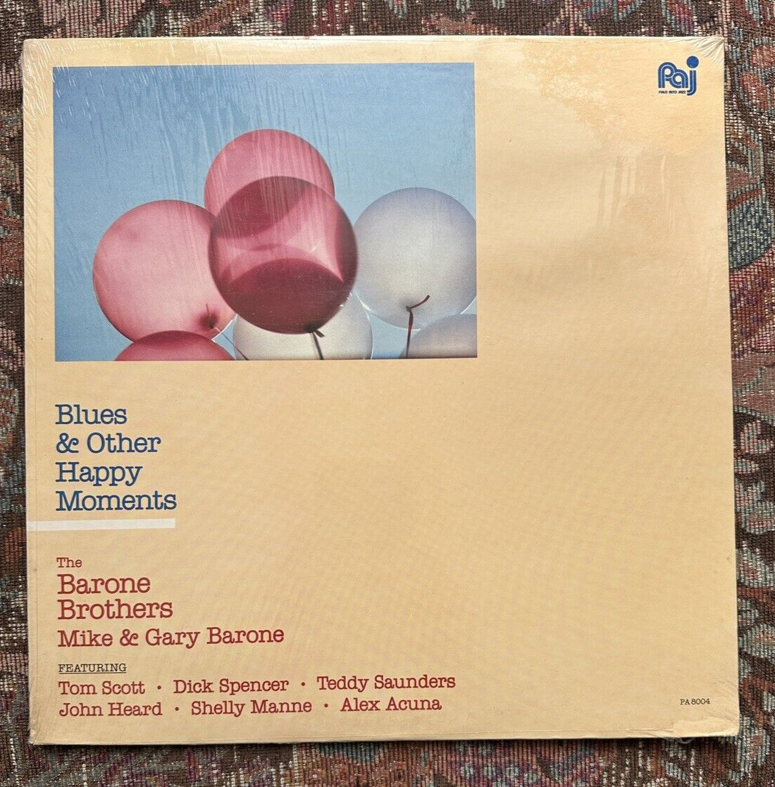 SEALED: Barone Brothers - Blues And Other Happy Moments - PAJ PA-8004