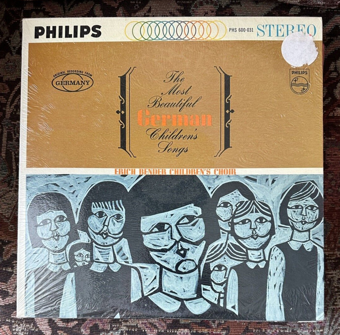 SEALED: The Most Beautiful German Children’s Songs - Phillips PHS 600-031 STEREO