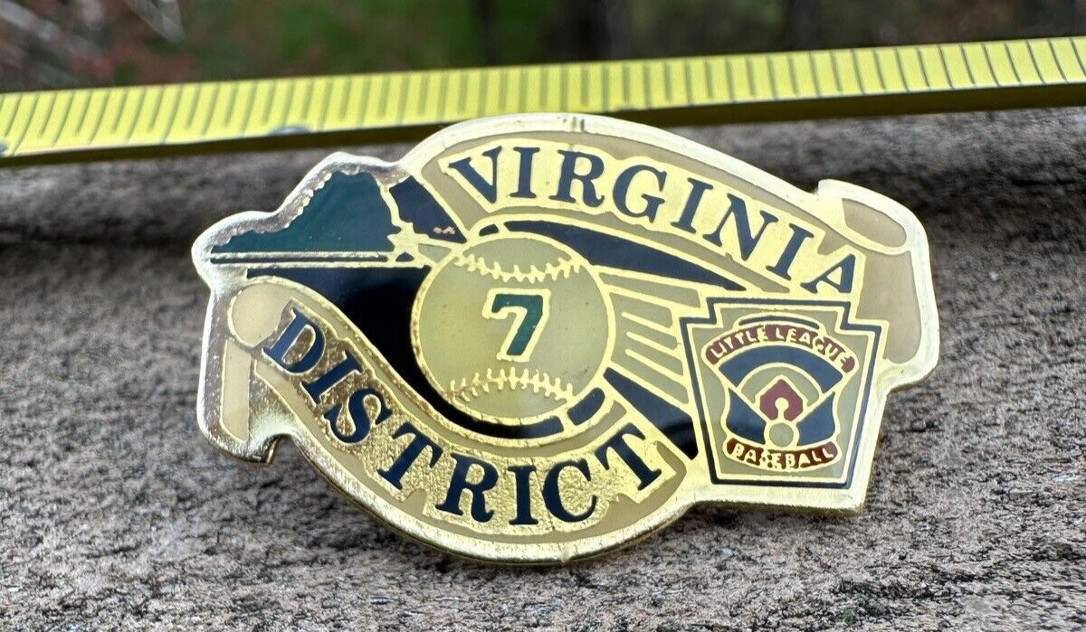 Virginia Little League Baseball - District 7 - Vintage Pin