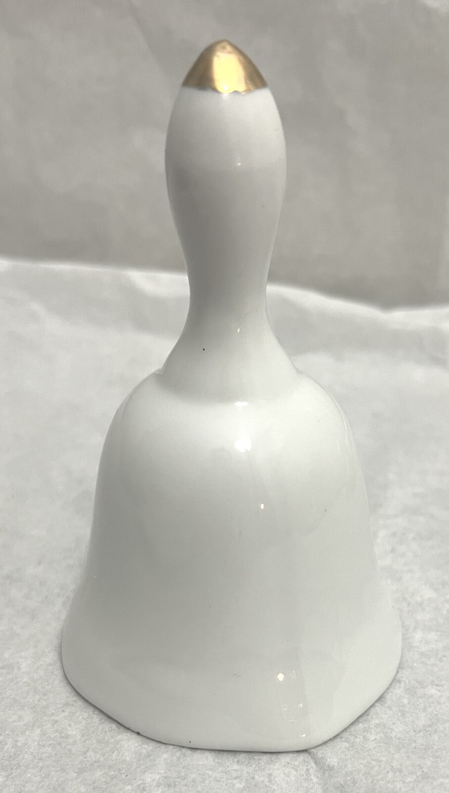 Vintage Travel Souvenir - Boldt Castle Porcelain Bell 4.5" - Thousand Islands NY - Image 1