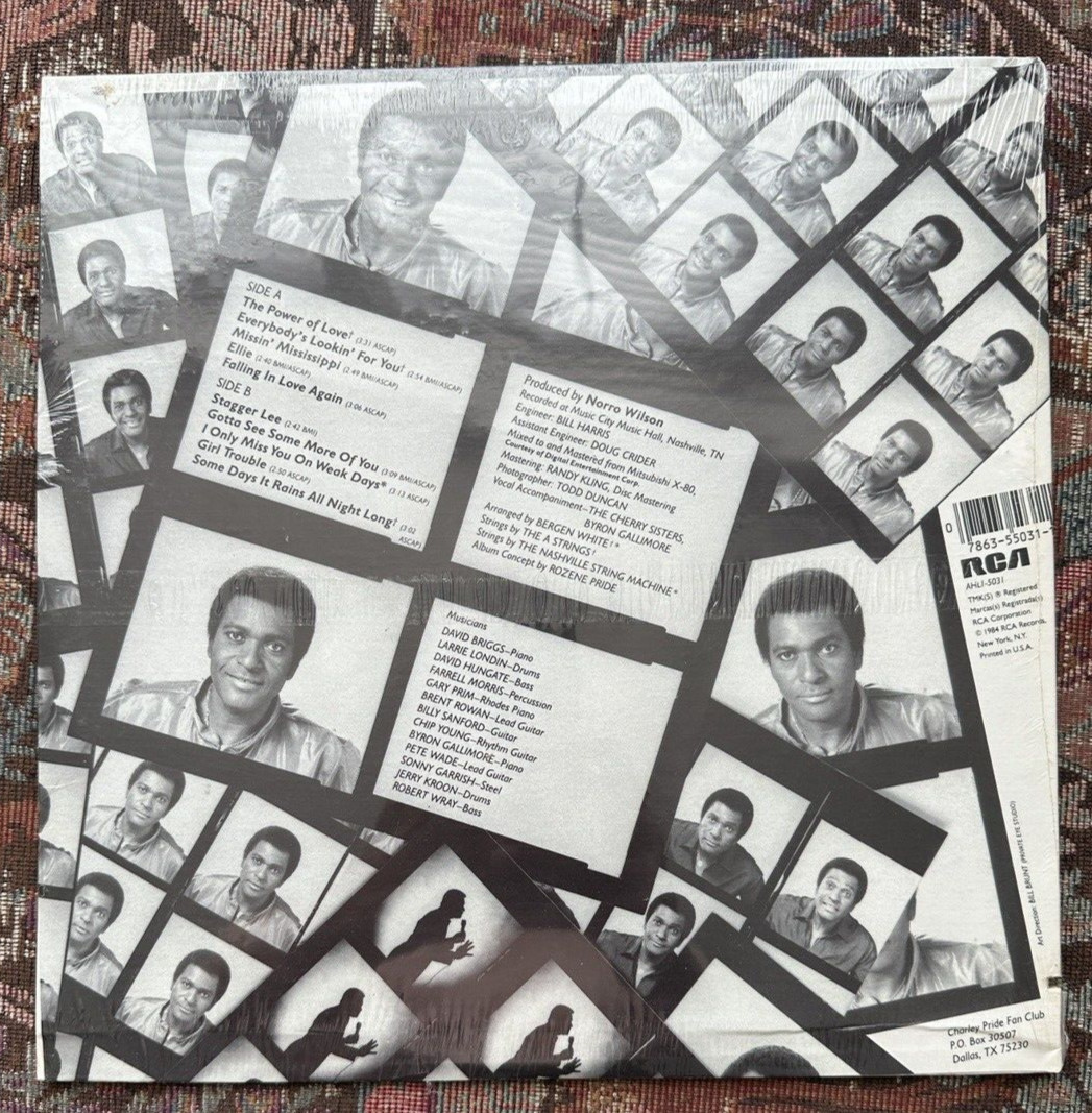 SEALED: Charley Pride – Power Of Love - RCA AHLI 5031 - Image 1