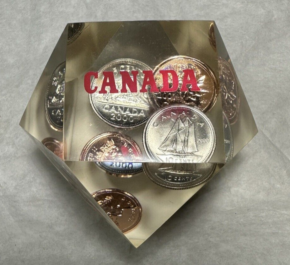Plexiglass Coin Display - Canadian Coins - Tetradecagon (fourteen-sided) - Image 7