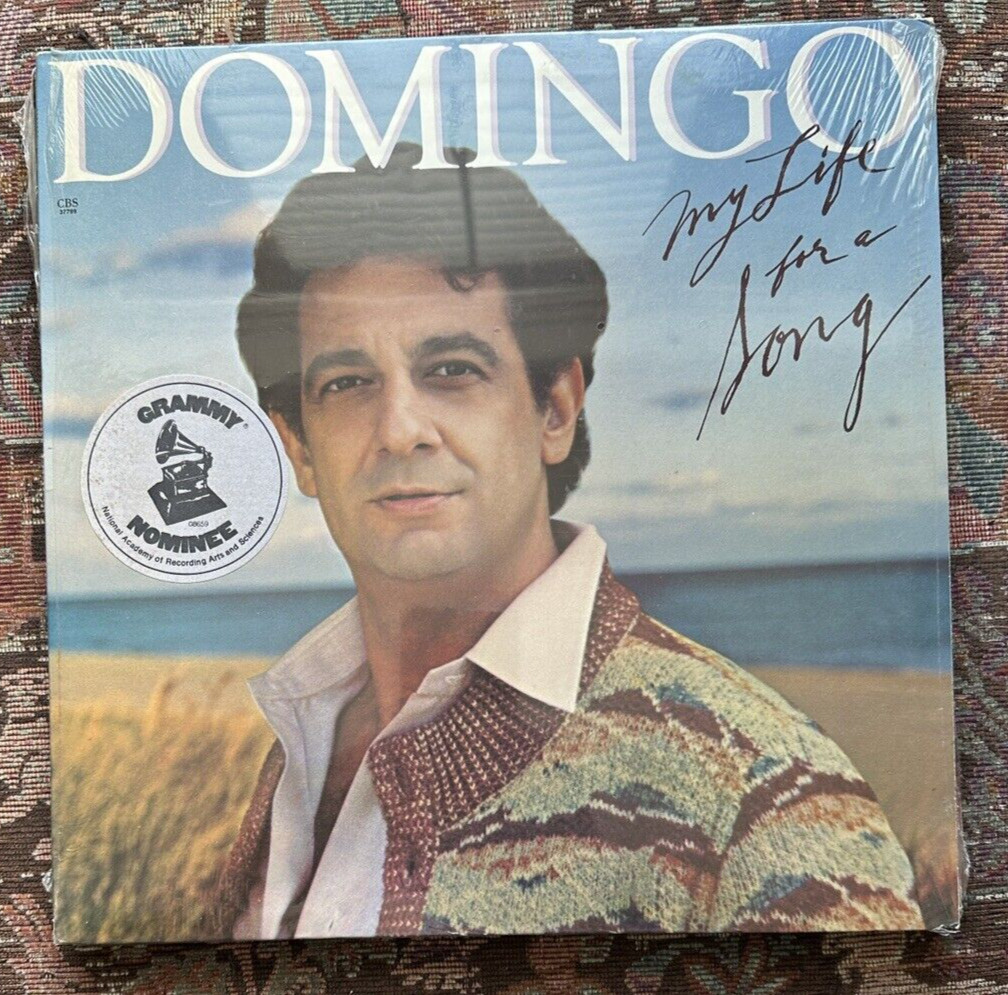 Placido Domingo – My Life For A Song - CBS FM 37799
