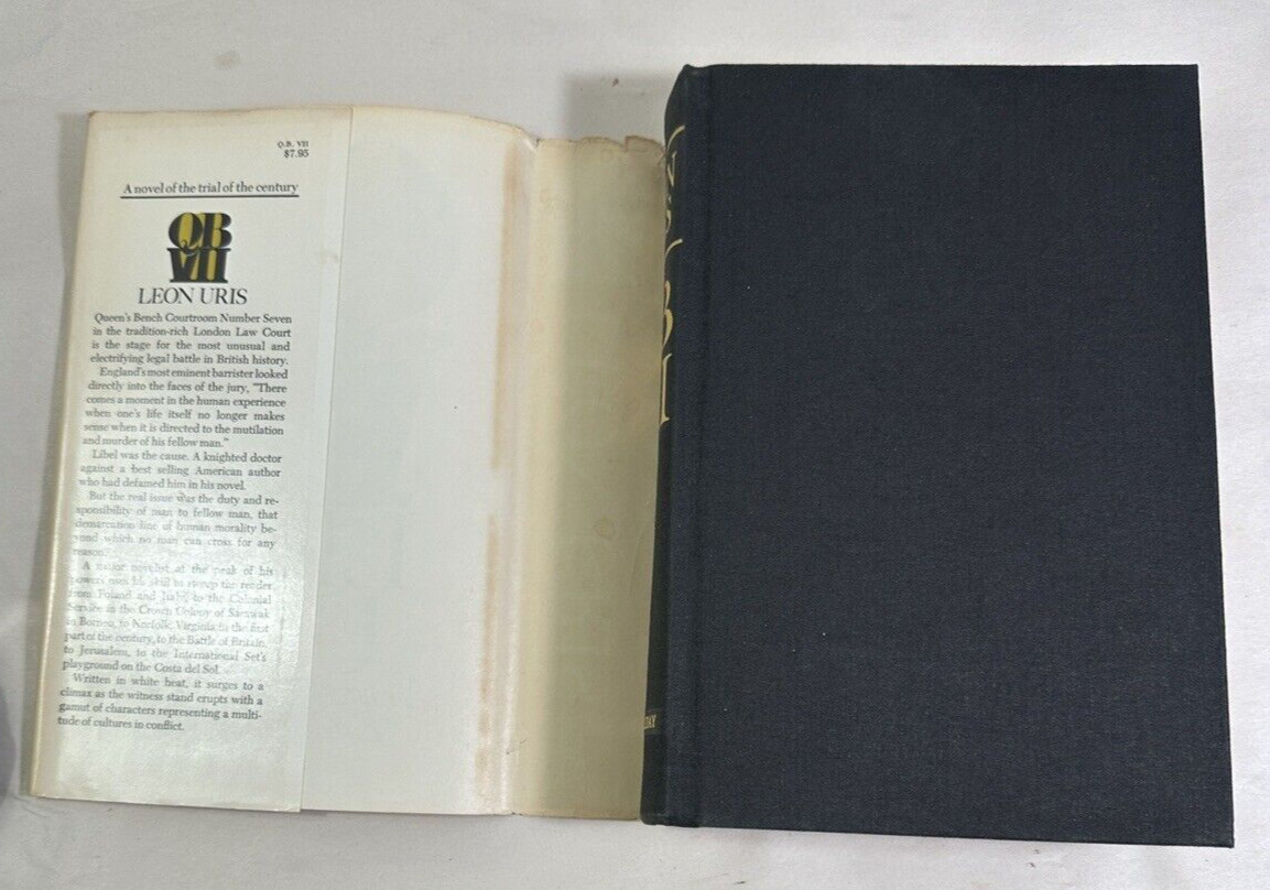 QBVII by Leon Uris - 1970 First Ed. DJ - Image 2