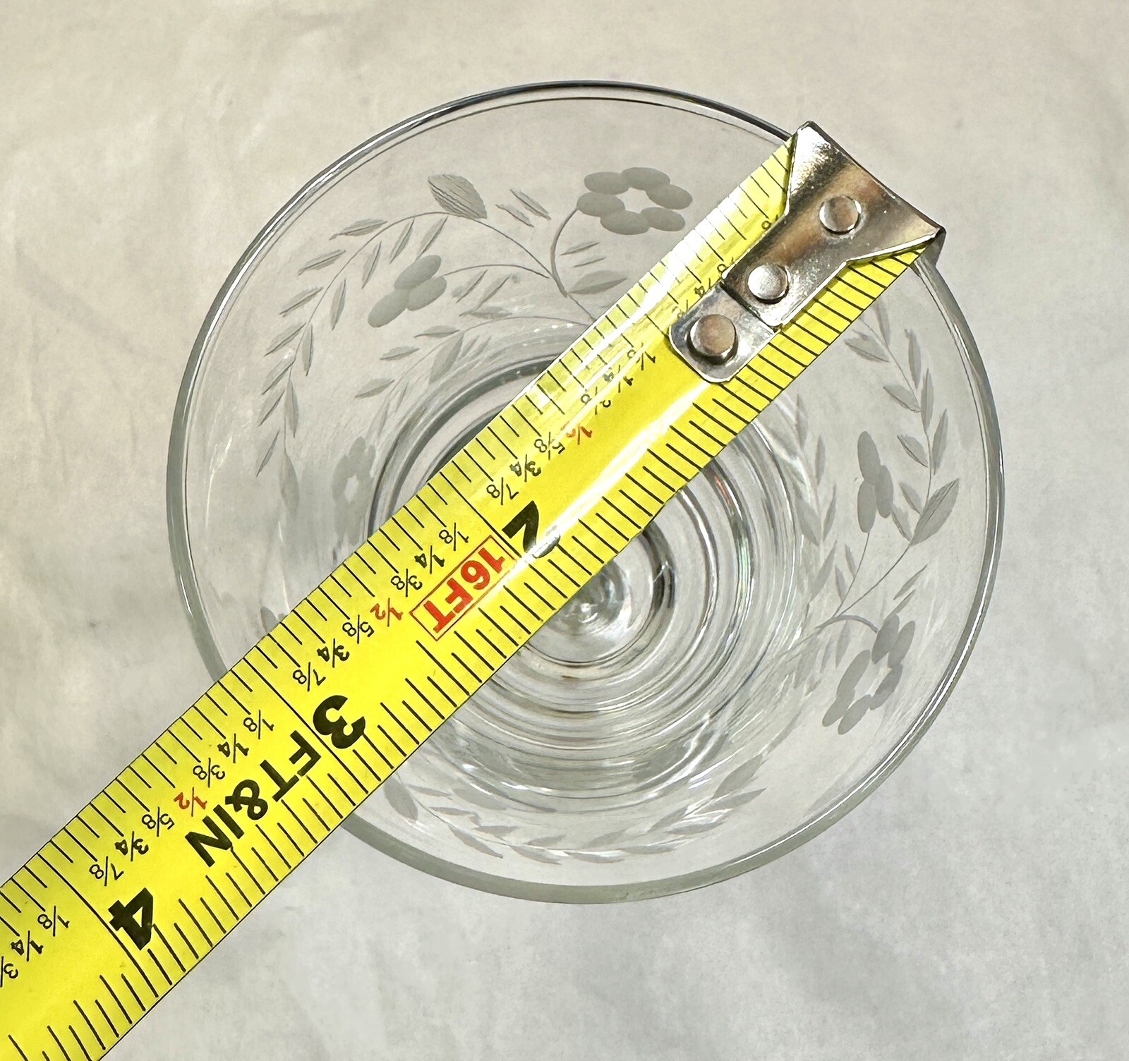 Set of Two (2) Libbey Rock Sharpe Halifax #3005-2 Stemmed Water Goblets - MINT - Image 3