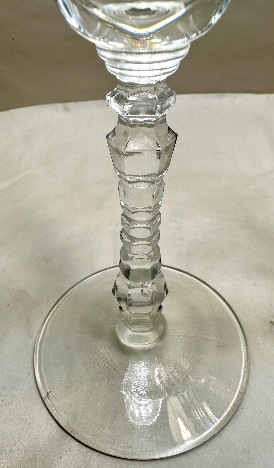 Set of Two (2) Libbey Rock Sharpe Halifax #3005-2 Stemmed Water Goblets - MINT - Image 5