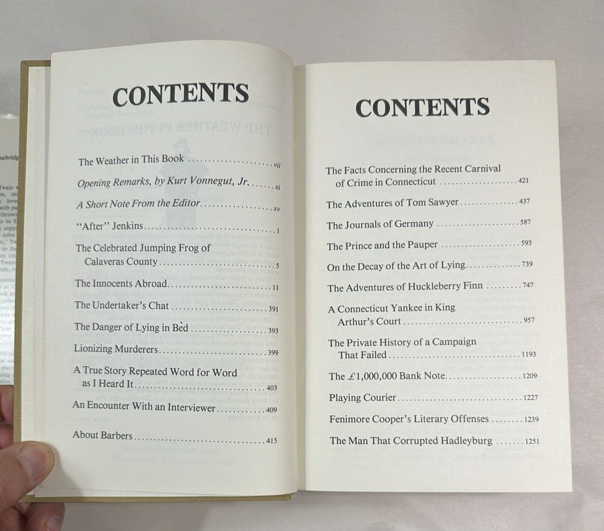 The Unabridged Mark Twain Volume - Hardcover + Dust Jacket - Image 4