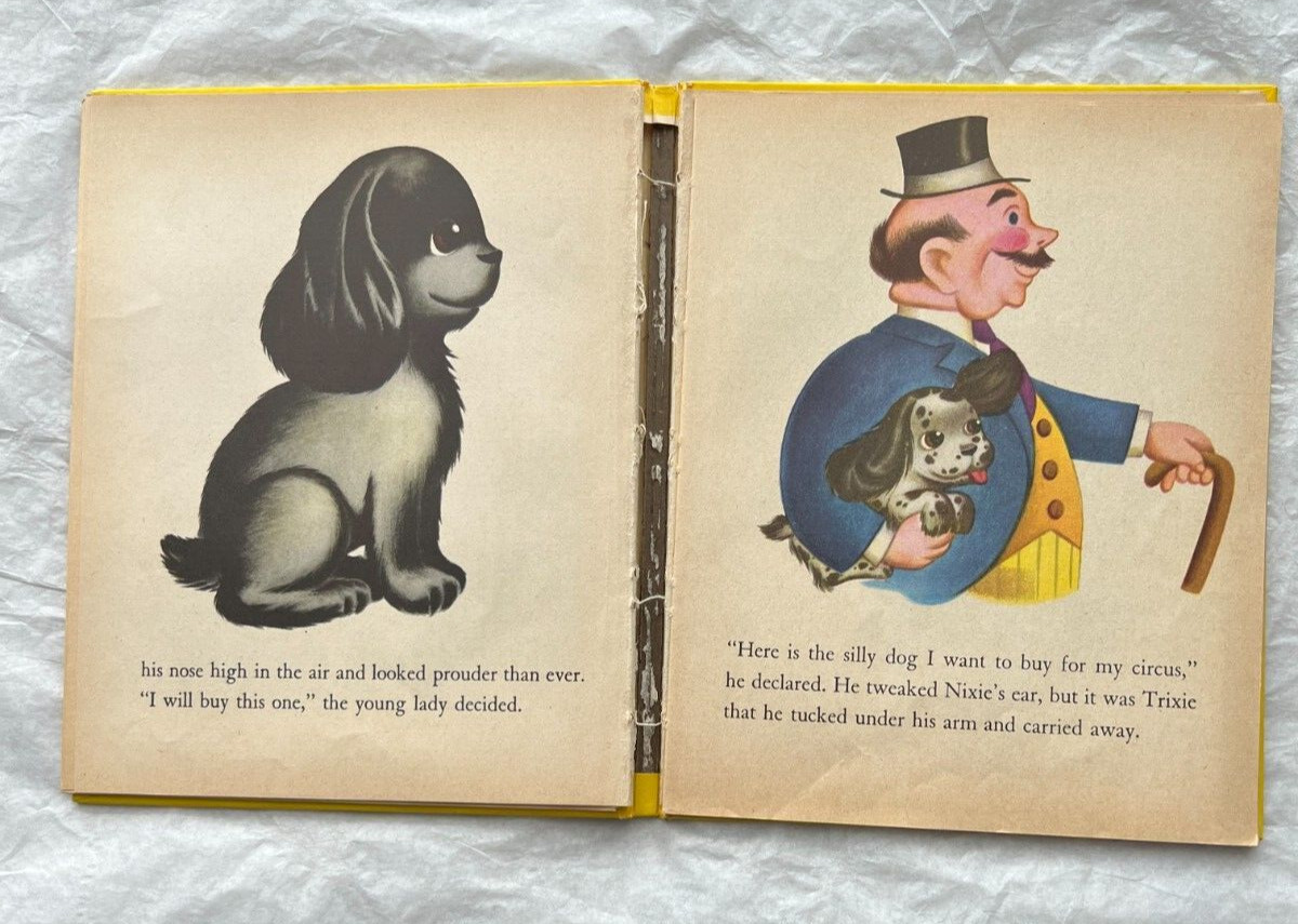The Four Puppies Who Wanted a Home (1950) Wonder Book - Image 3