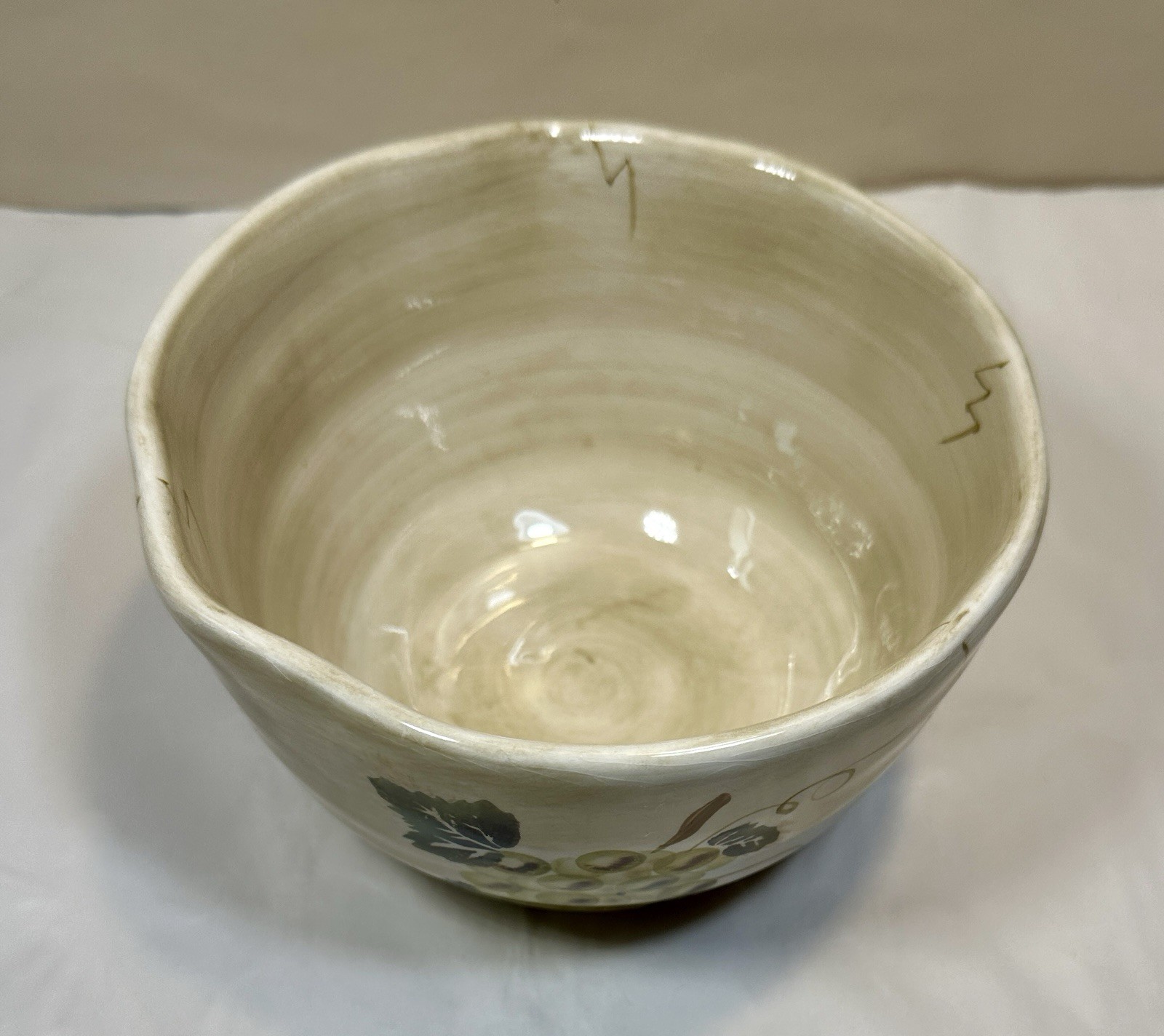 Cabernet by Tabletops Unlimited Cereal/Soup/Salad Bowl -  6" X  3-3/4" - Crazing - Image 2