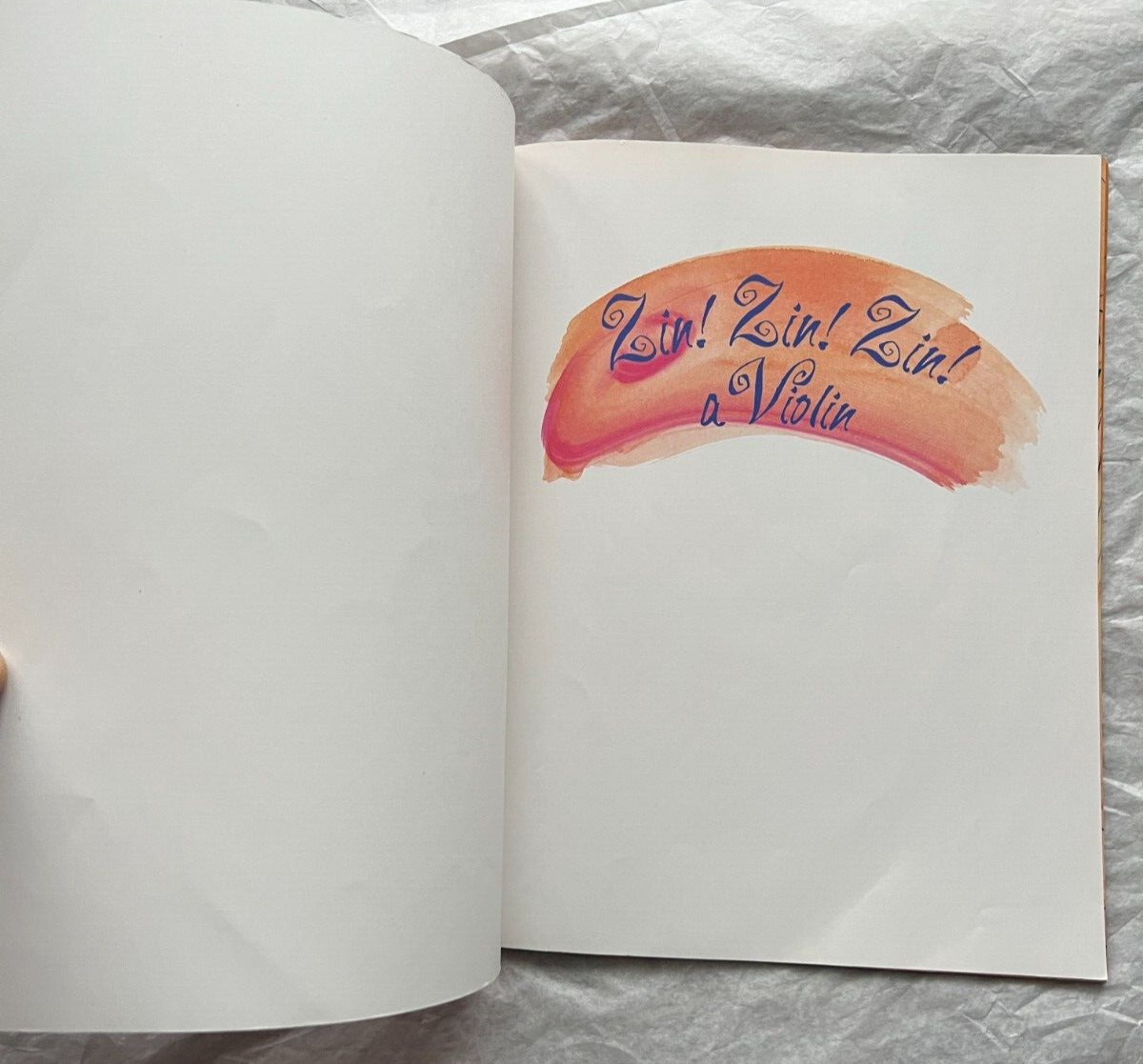 Zin! Zin! Zin! a Violin - Lloyd Moss - Image 1