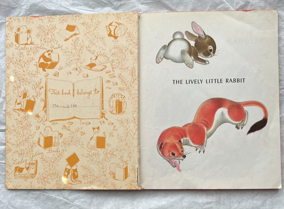 The Lively Little Rabbit - Ariane - Published by Simon and Schuster, 1943 - Image 1
