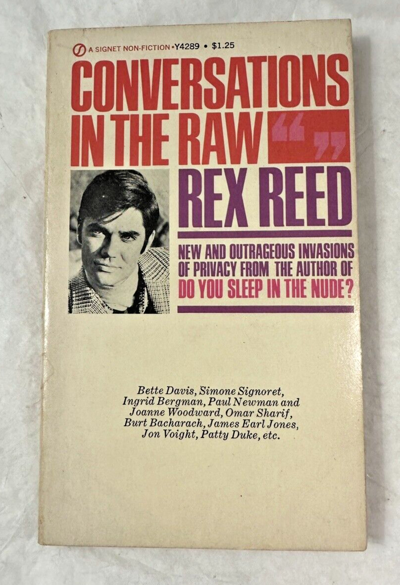 Conversations in the Raw: Rex Reed