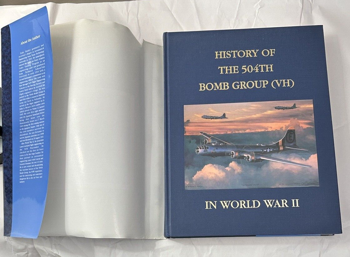 History of the 504th Bomb Group (VH) in World War II - Fiske Hanley - HC/DJ - Image 1
