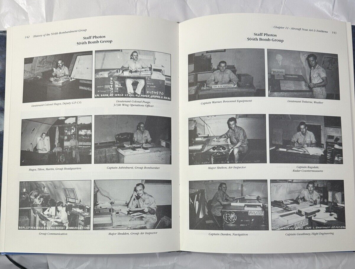 History of the 504th Bomb Group (VH) in World War II - Fiske Hanley - HC/DJ - Image 11