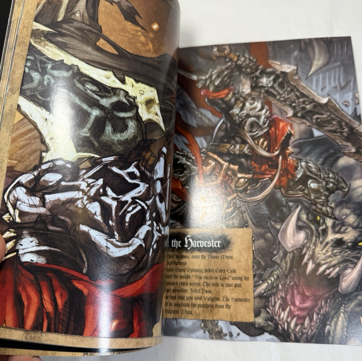 Darksiders Graphic Novel Art Book with Poster - Image 3