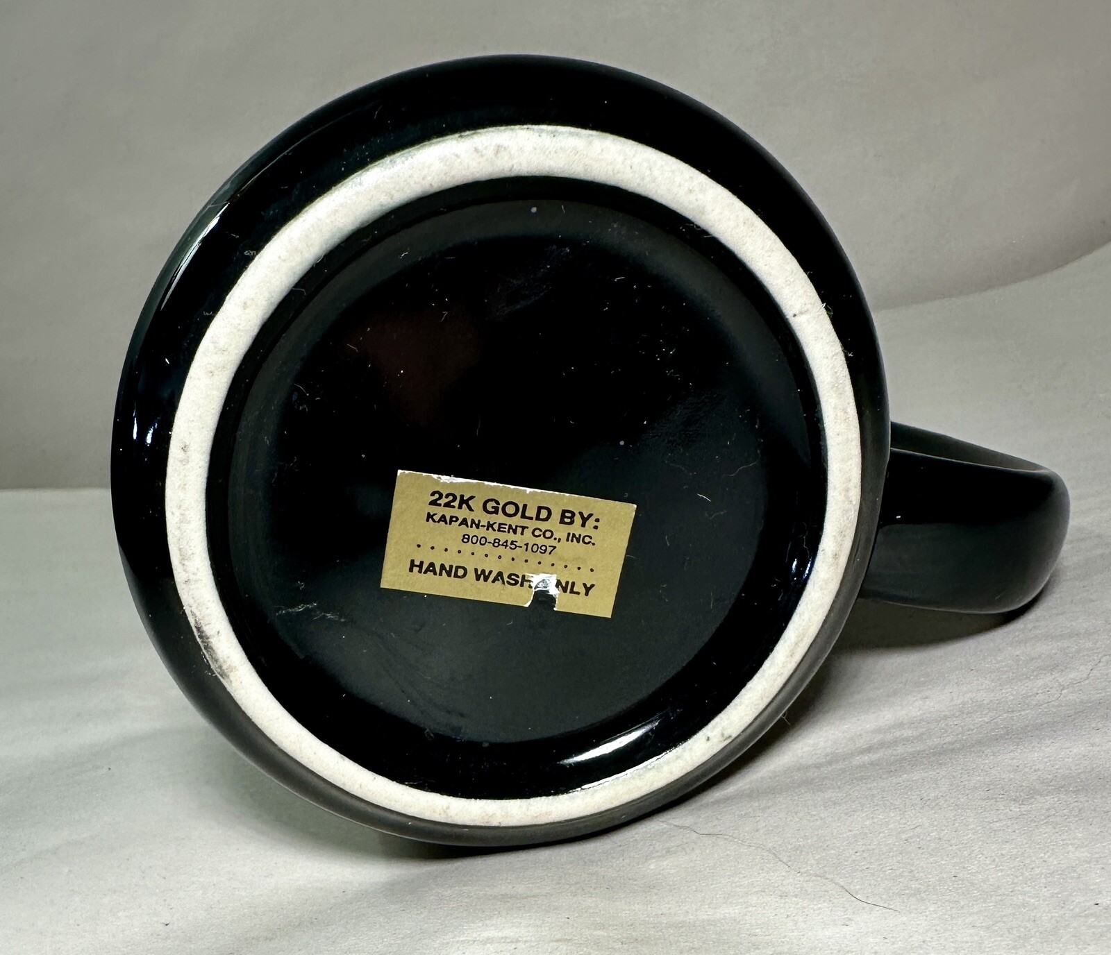 Thiokol Corp. Space Operations Space Shuttle Mug - 22K Gold Silkscreen Ceramic - Image 8