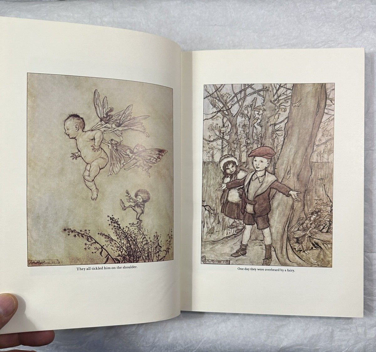 Peter Pan in Kensington Garden JM Barrie ARTHUR RACKHAM Facsimile Of Original - Image 5