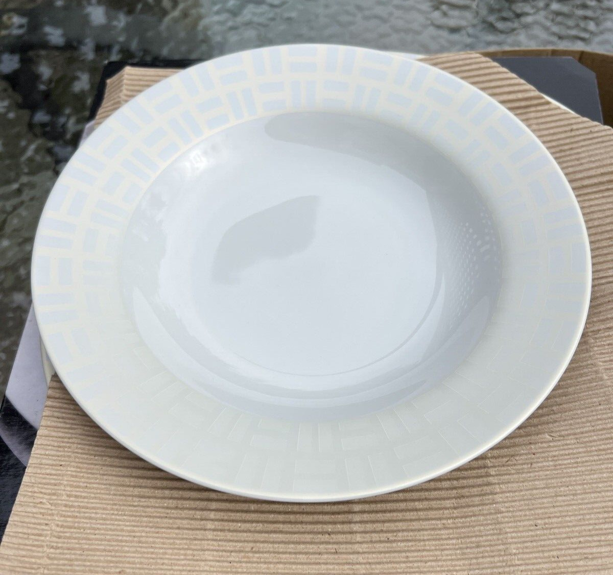 One Bodum Porcelain Place Setting - Dinner Plate, Bowl and Salad Plate - NIB - Image 5