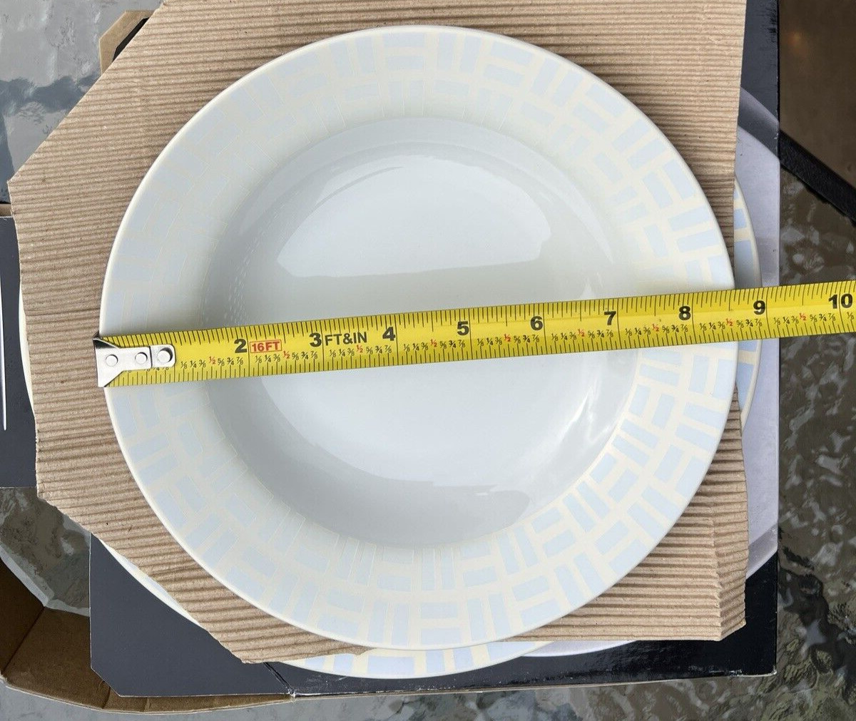 One Bodum Porcelain Place Setting - Dinner Plate, Bowl and Salad Plate - NIB - Image 6